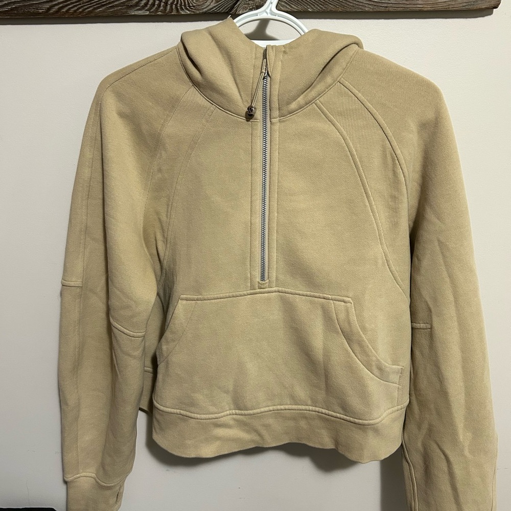 Lululemon Scuba half-zip hoodie